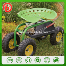 siège de jardin avec roues chariot de siège de tracteur de jardin chariot de jardin électrique